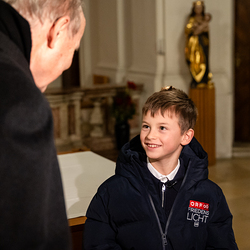 Friedenslicht in Wien angekommen / Erzdiözese Wien/ Schönlaub, Stephan Schönlaub