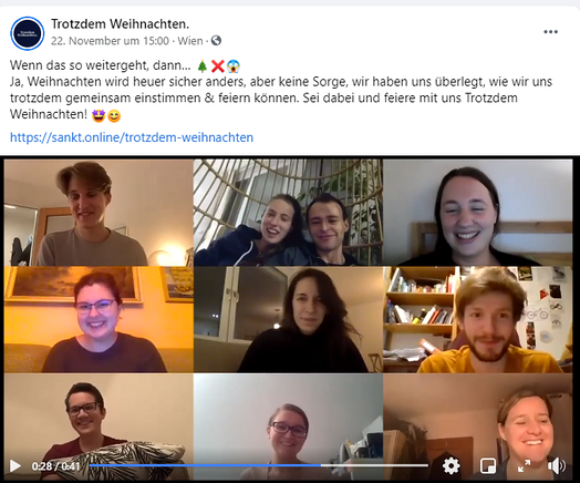 Trotzdem-Weihnachten Facebook-Video