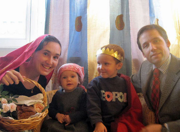 Allerheiligen feiern / Familie Haselsteiner Allerheiligen feiern