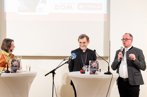 Buchpräsentation Für euch Bischof, mit euch Christ / Erzdiözese Wien/ Schönlaub, Stephan Schönlaub Buchpräsentation Für euch Bischof, mit euch Christ