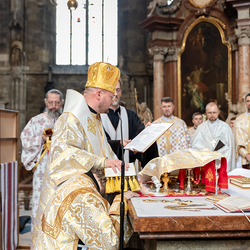 Priesterweihe Byzantinischer Ritus im Stephansdom / Erzdiözese Wien/ Schönlaub