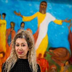 Weihe Altarbild AKH / Erzdiözese Wien/ Schönlaub, Stephan Schönlaub