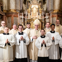 Feier der Beauftragung im Wiener Priesterseminar / Erzdiözese Wien/ Schönlaub, Stephan Schönlaub